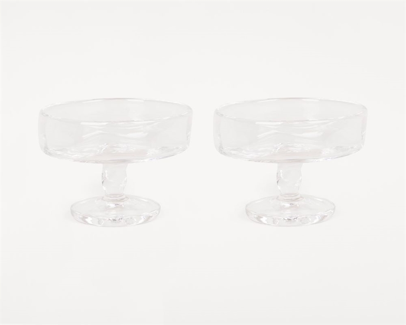 FRAMA STEM GLASS SET AF 2 CLEAR
