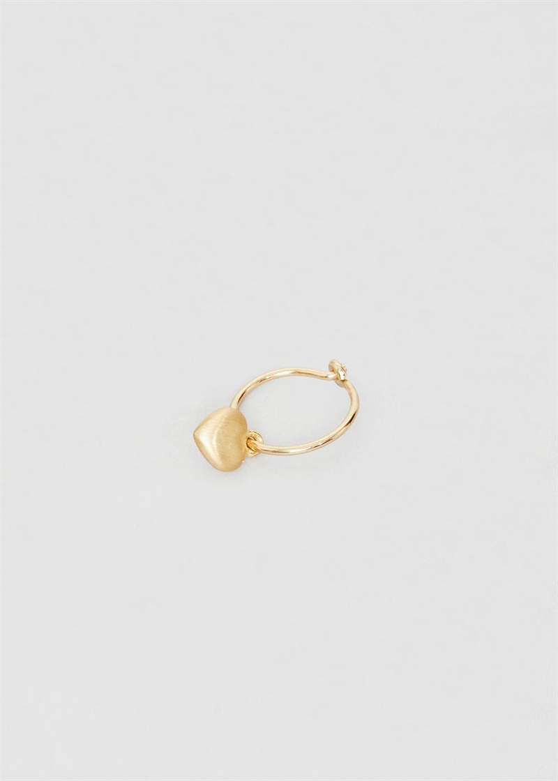 TRINE TUXEN FREJA HOOP GOLDPLATED