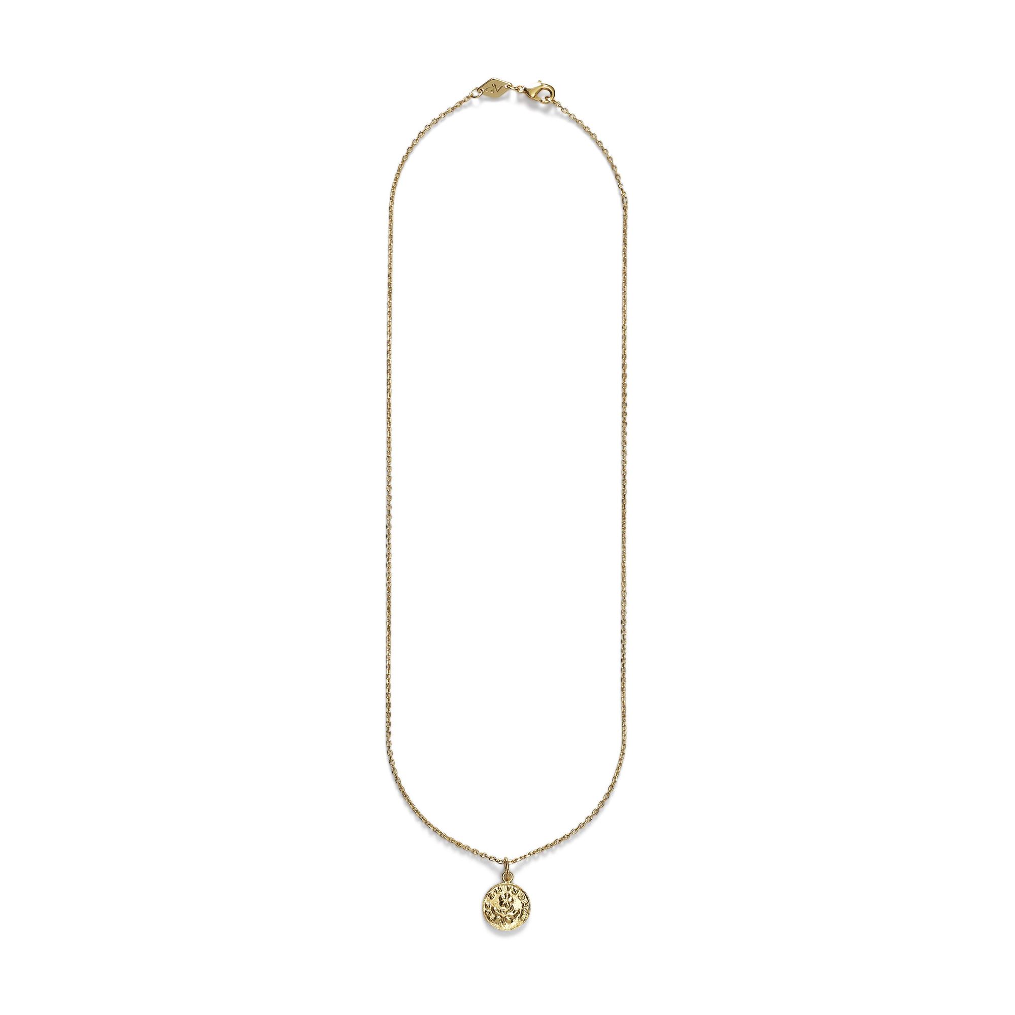 ANNI LU FORGET ME NOT HALSKÆDE GULD HUSETNO10 - Main Image