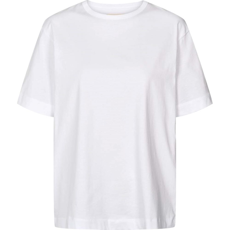 GAI + LISVA SALLY S/S COTTON SINGLE JERSEY TEE WHITE