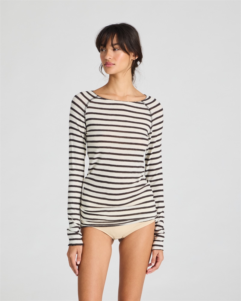LISVA AMALIE L/S SAILOR WOOL TOP