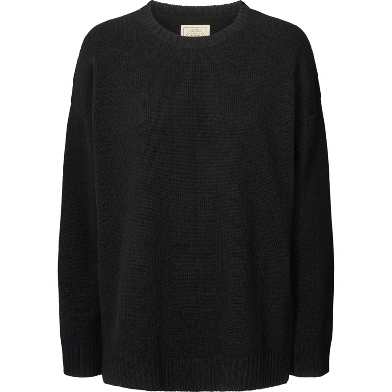 LISVA EMELY LAMBSWOOL STRIK BLACK