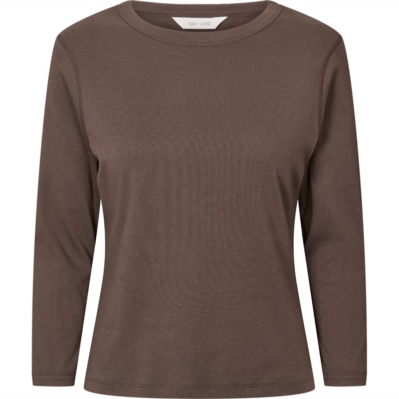 LISVA SASCHA 3/4 SLEEVE TOP MULCH