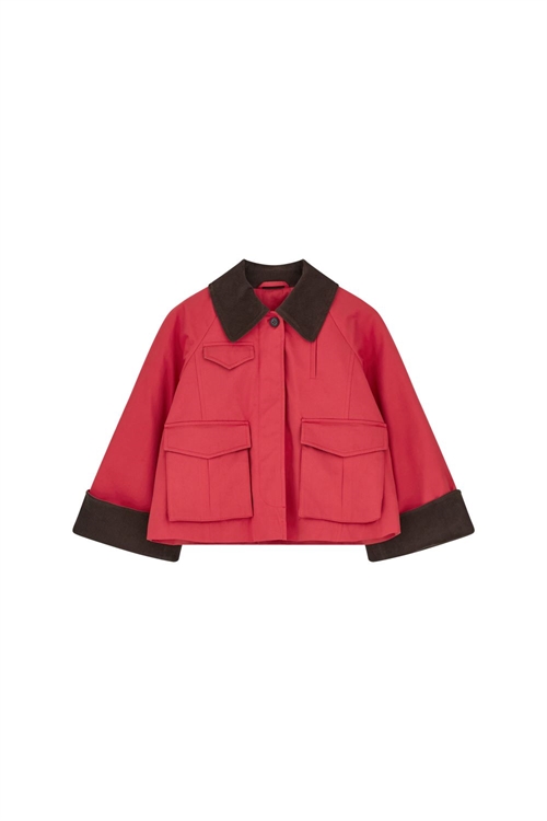 SKALL STUDIO GABY CITY JACKET AURORA RED