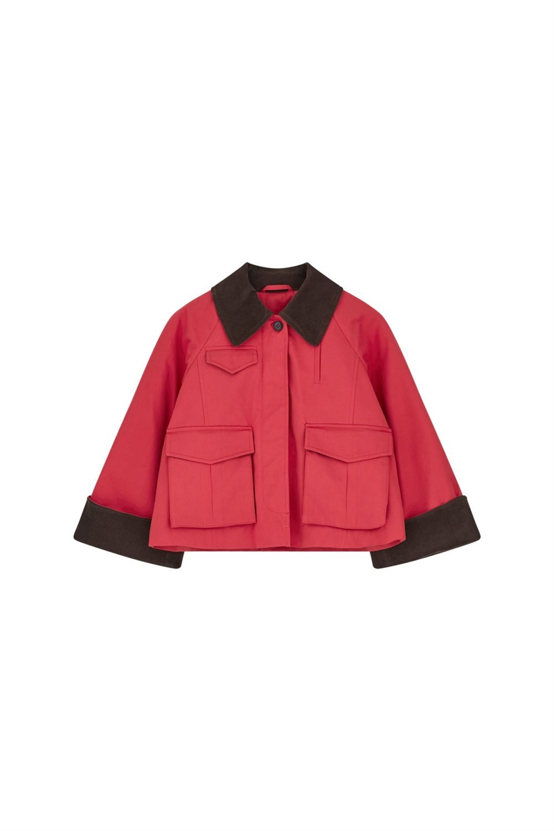 SKALL STUDIO GABY CITY JACKET AURORA RED