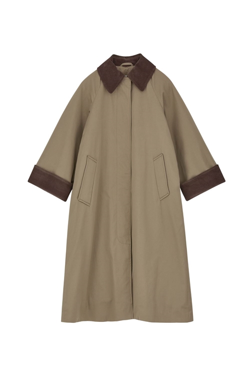 SKALL STUDIO GABY COAT TAUPE BROWN