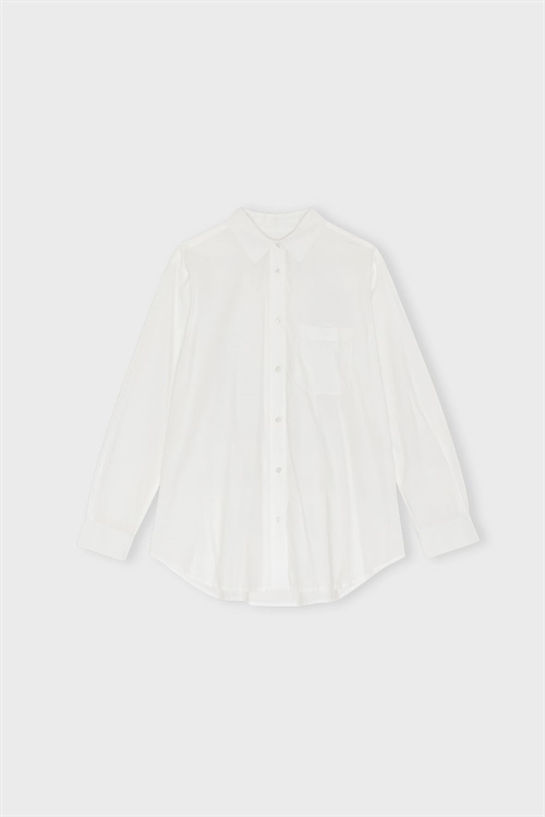 MOSHI MOSHI MIND GAIA SHIRT POPLIN WHITE