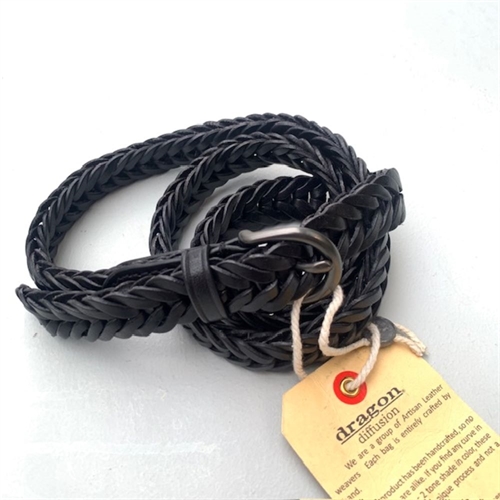 DRAGON DIFFUSION BELT 2CM SINGLE LINK BLACK