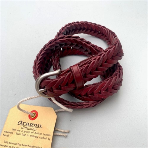 DRAGON DIFFUSION BELT 2CM SINGLE LINK BORDO