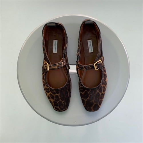 ANONYMOUS PRAISE BALLERINA CALF SUEDE PRINT LEOPARD