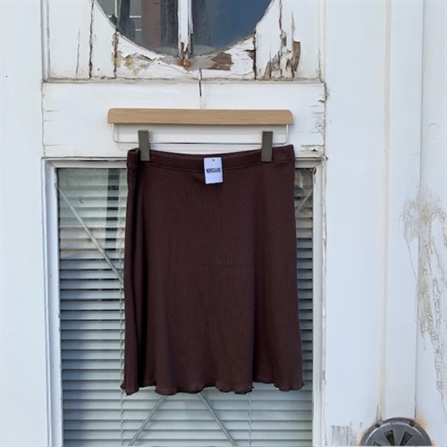 NØRGAARD PAA STRØGET NPS SKIRT MINI BROWN