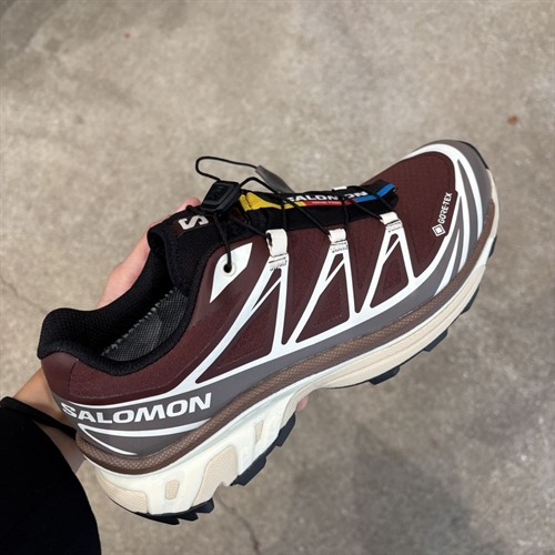 SALOMON XT-6 GTX BITTER CHOCOLATE/IRON/VANILLA ICE