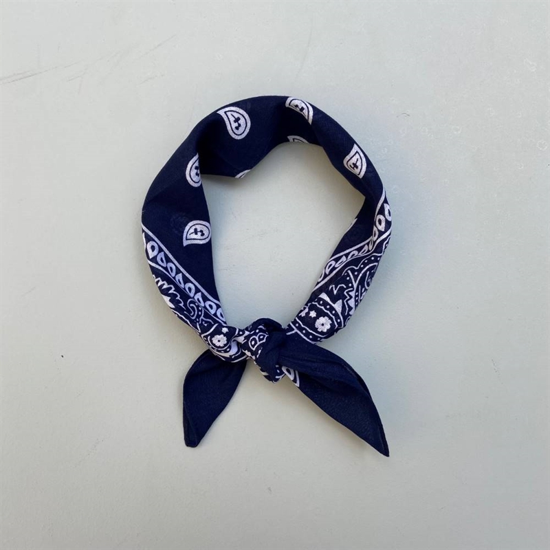 WHO BANDANA TØRKLÆDE NAVY