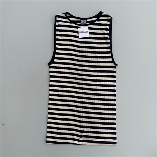 NØRGAARD PÅ STRØGET NPS TANK TOP BROADWAY BLACK/ECRU