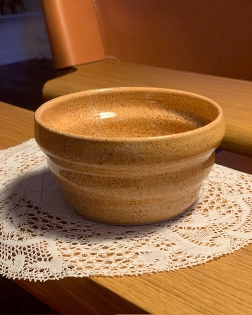 ORLE STUDIO RILLE SKÅL LILLE OKKER BLANK