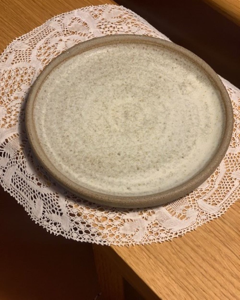 ORLE STUDIO TALLERKEN LILLE GRÅ MAT