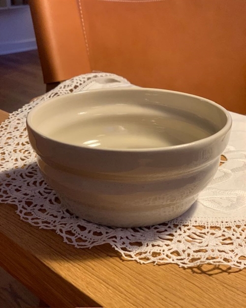 ORLE STUDIO RILLE SKÅL STOR NATUR BLANK