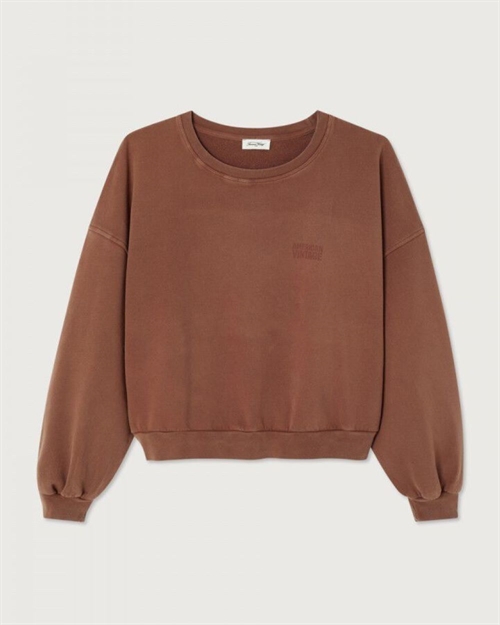 AMERICAN VINTAGE JIT03A SWEATSHIRT WALNUT VINTAGE