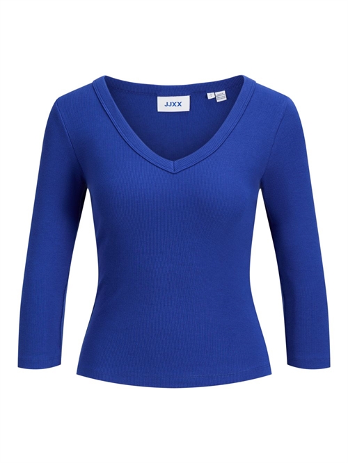 JJXX JXFIFI 3/4 V-NECK RIB TOP SURF THE WEB