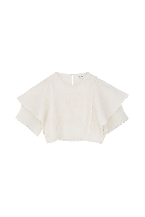 SKALL STUDIO JARDIN TOP ECRU