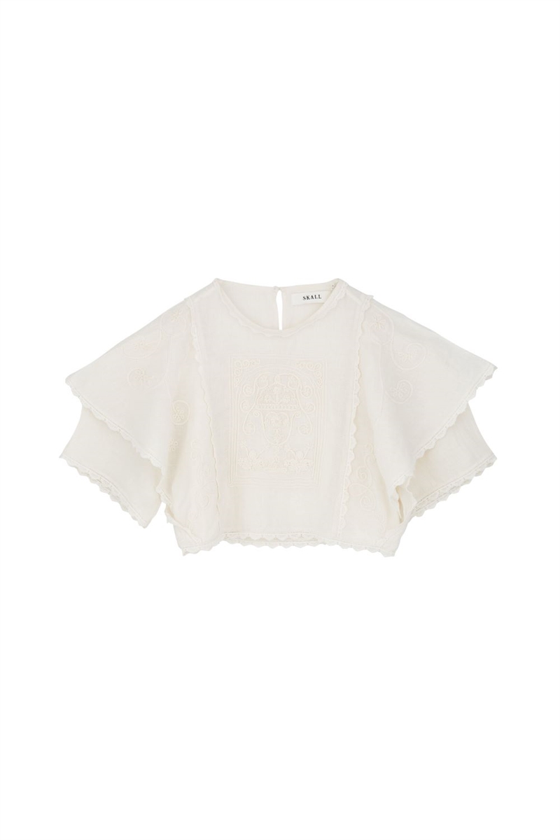 SKALL STUDIO JARDIN TOP ECRU