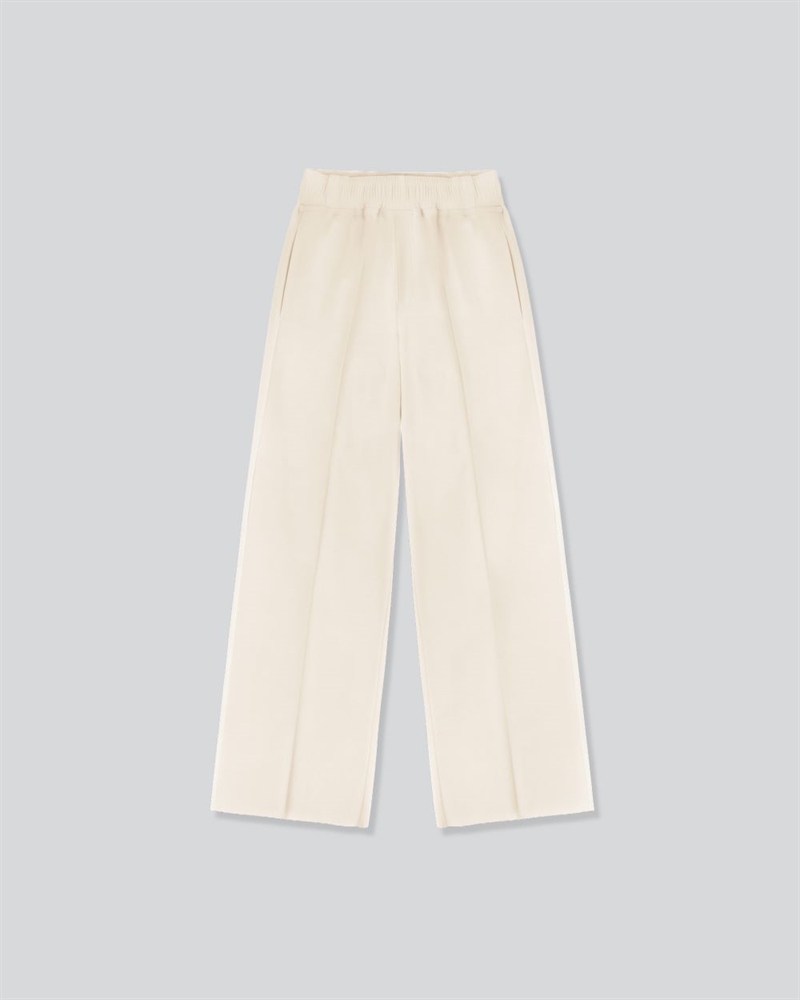 BIRROT LAY2 DRAWSTRING TROUSERS EGG SHELL