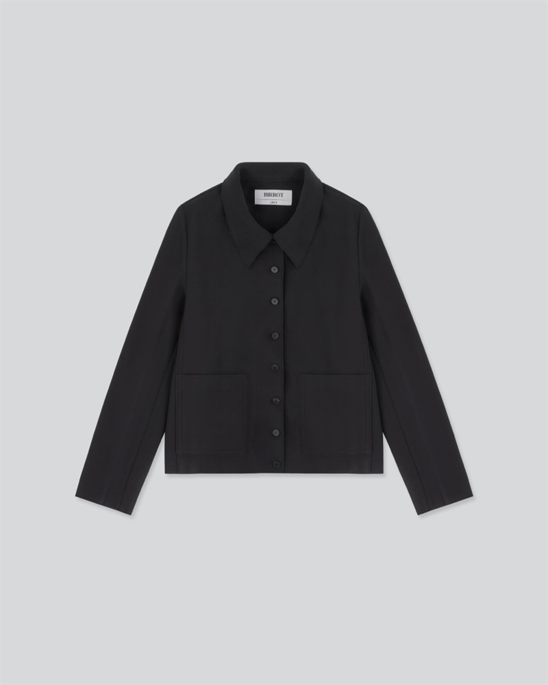BIRROT LAY3 POINT COLLAR JACKET ANTHACITE