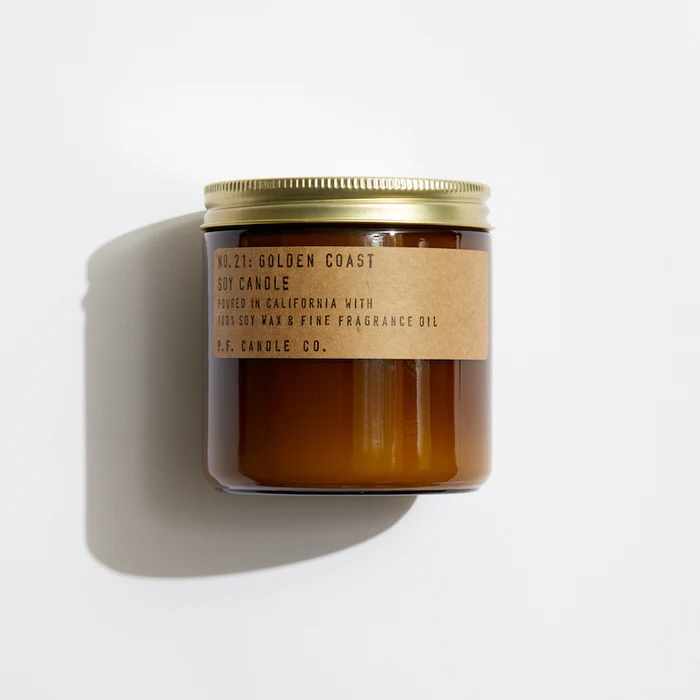 P.F. CANDLE CO. NO21 SOY CANDLE STOR GOLDEN COAST