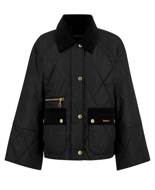 BARBOUR MARTHA QUILTED JACKET BLACK