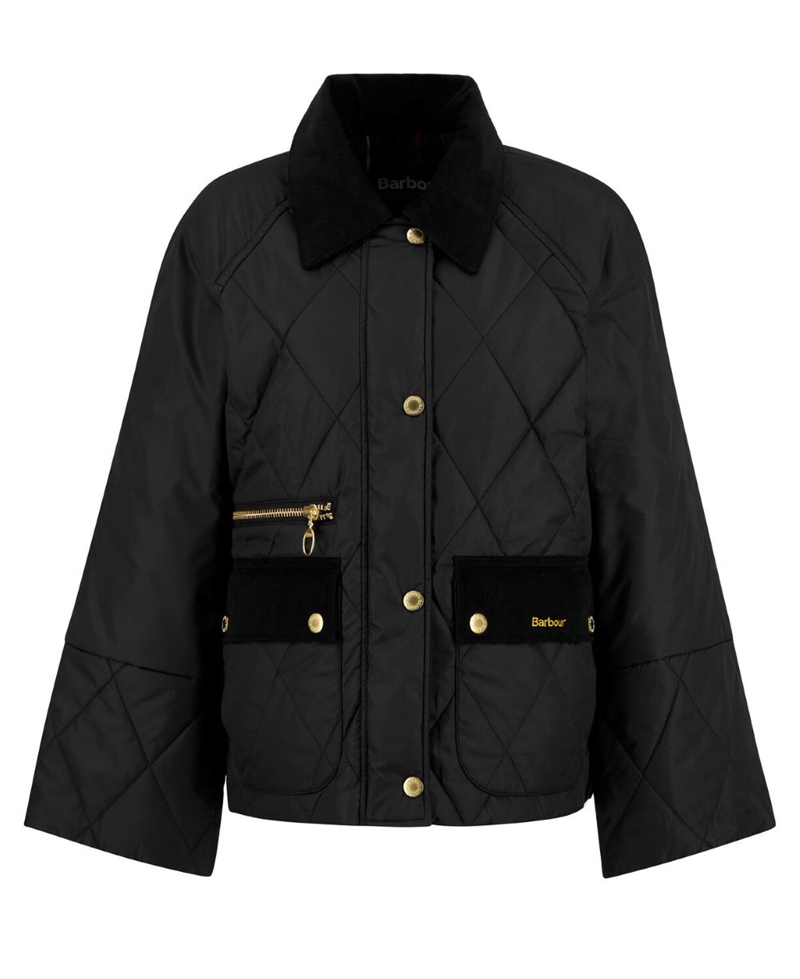BARBOUR MARTHA QUILTED JACKET BLACK