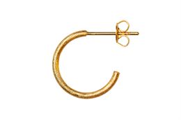 LULU COPENHAGEN NON SMALL HOOPS GOLD