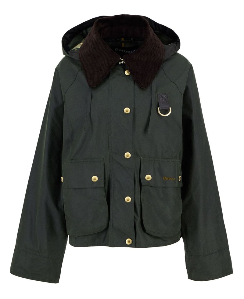 BARBOUR REIGHTON WAX JACKET OLIVE