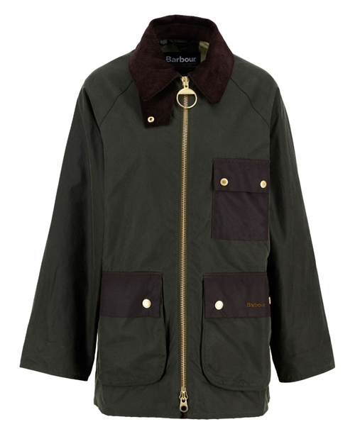 BARBOUR LUELLA WAX JACKET OLIVE