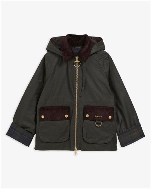 BARBOUR CARVILLE WAX JACKET OLIVE