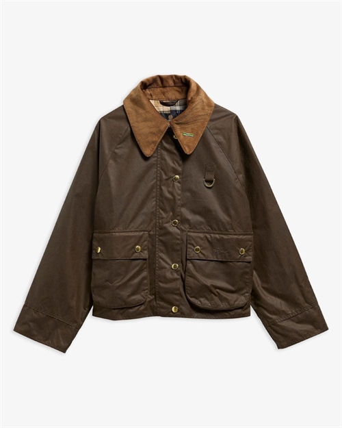 BARBOUR LONG MODERN SPEY WAX JACKET KAKI