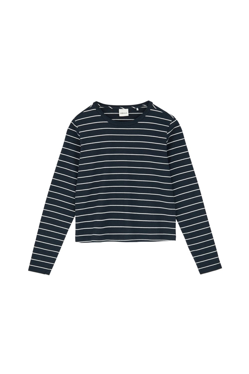 SKALL STUDIO LOUI BLOUSE NAVY/WHITE