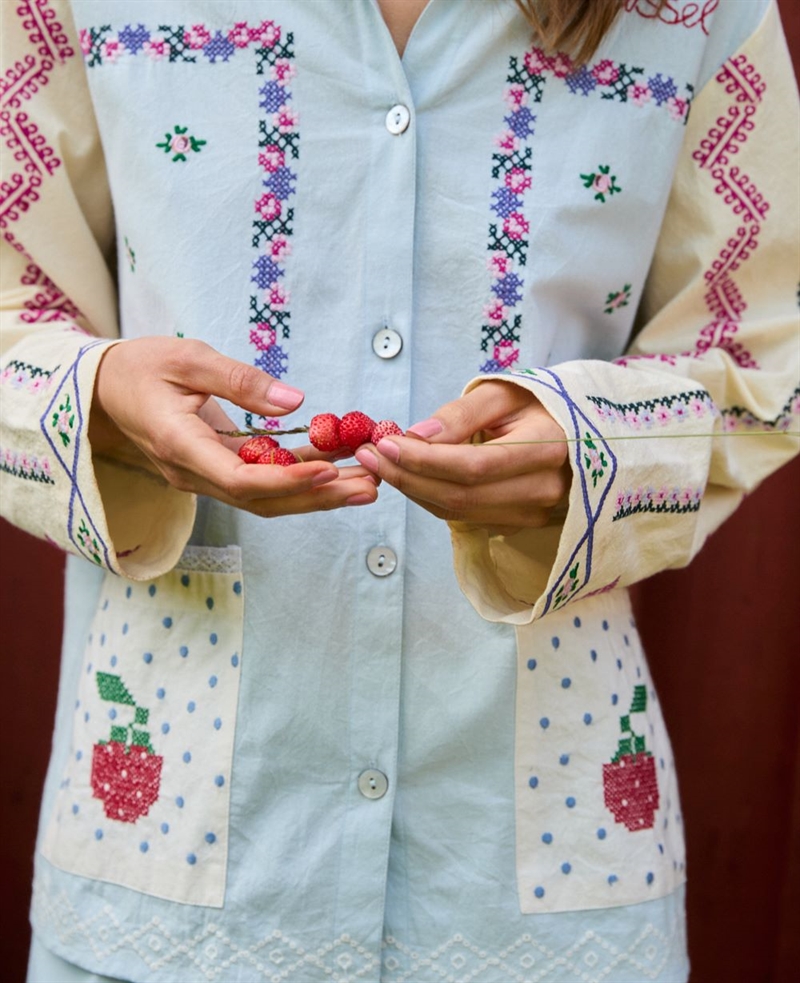 SISSEL EDELBO LOUISE SHIRT BABY BLUE