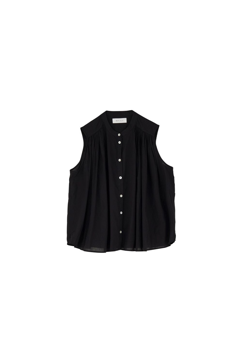 SKALL STUDIO LOUISE TOP BLACK