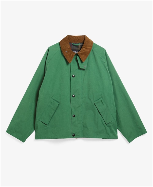 BARBOUR OS TRANSPORTER CASUAL JACKET GREEN