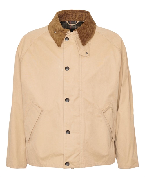 BARBOUR OS TRANSPORTER CASUAL JACKET STONE