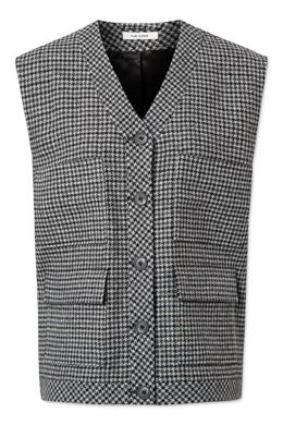 NUE NOTES MILO WAISTCOAT DARK GREY