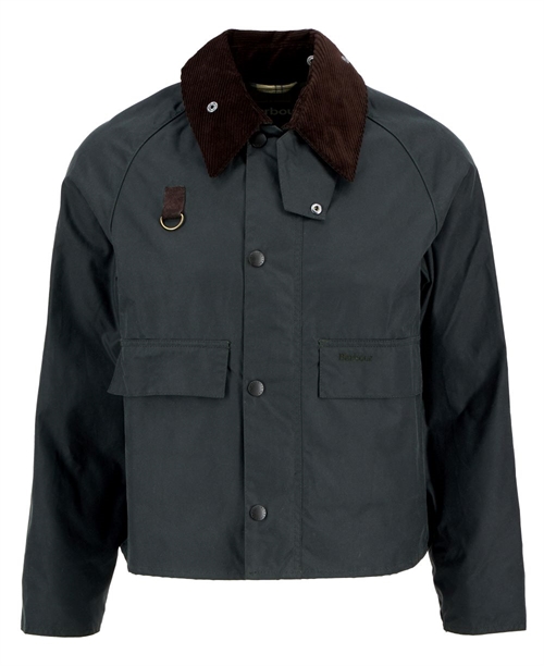 BARBOUR SPEY WAX JACKET SAGE 