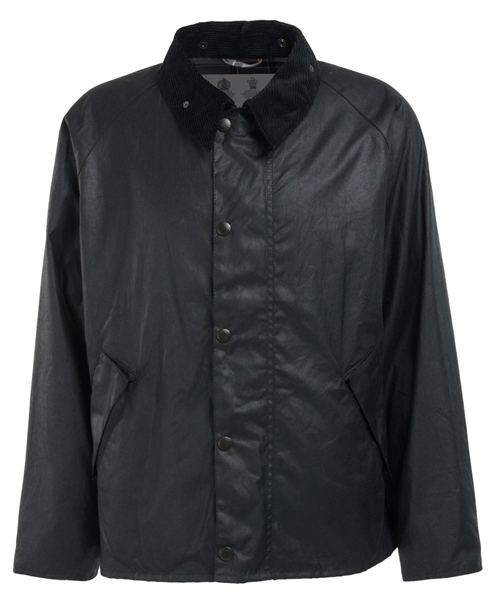 BARBOUR OS TRANSPORT JACKET BLACK