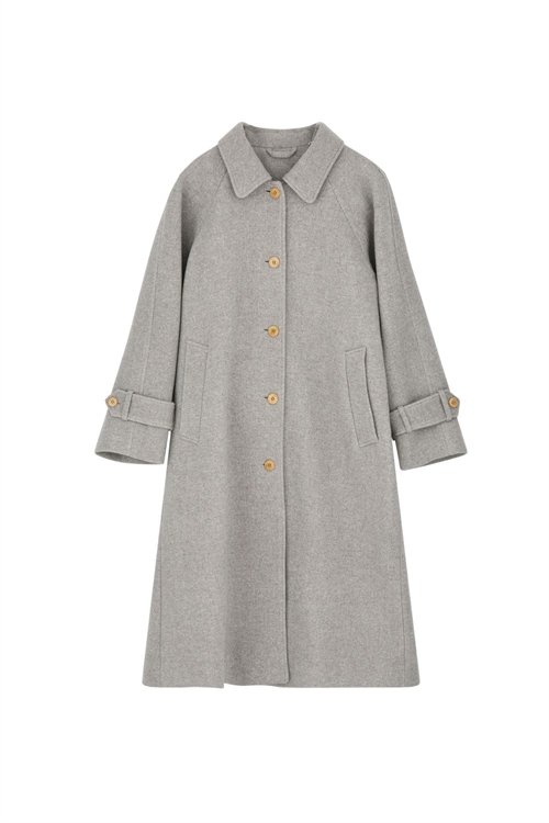SKALL STUDIO MACY COAT WARM GREY TWILL