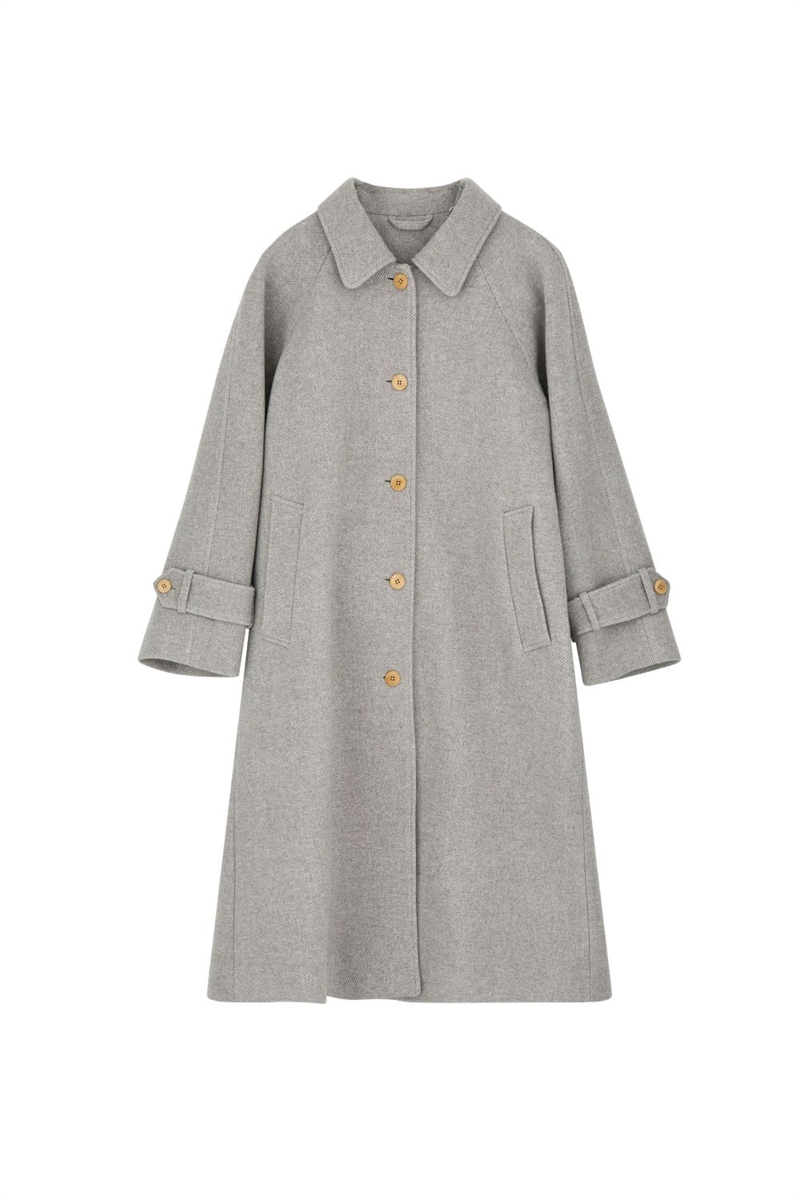 SKALL STUDIO MACY COAT WARM GREY TWILL