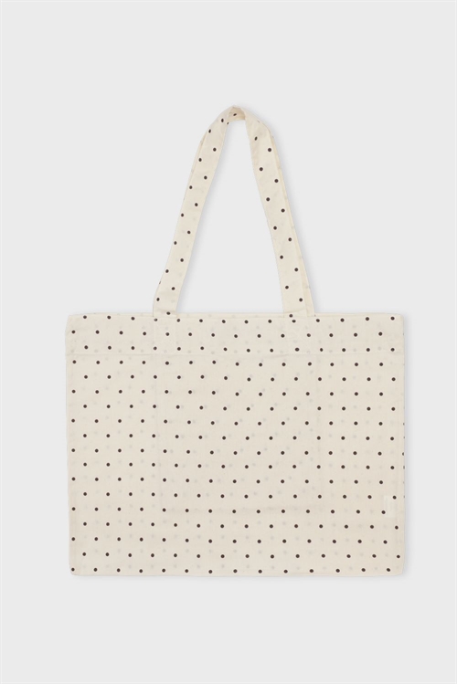 MOSHI MOSHI MIND MEDIUM DOT BAG ECRU/BLLACK