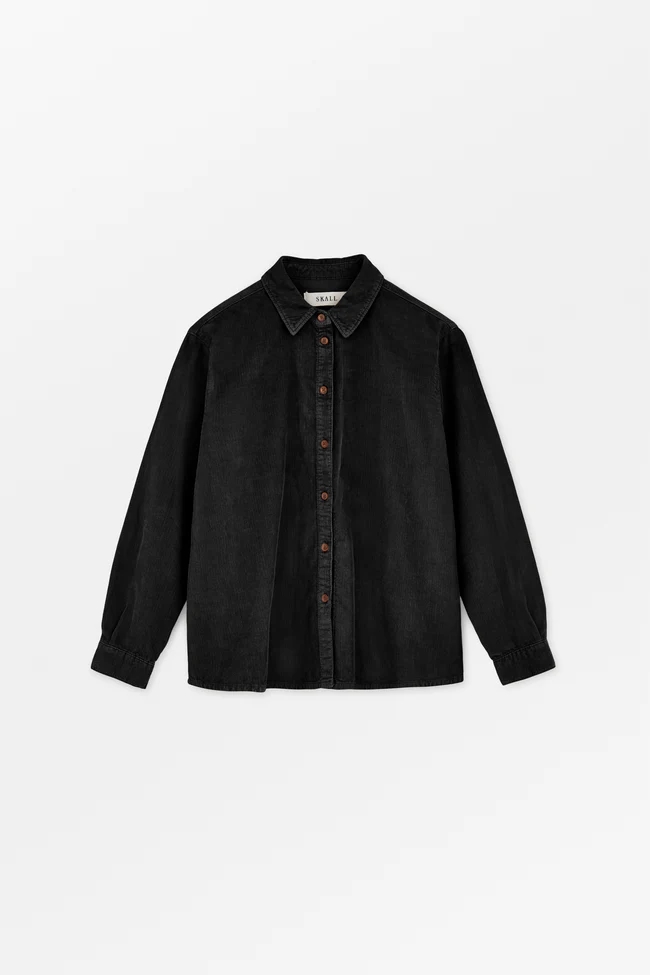 SKALL STUDIO MILLINGTON SHIRT BLACK