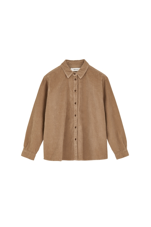 SKALL STUDIO MILLINGTON SHIRT TOASTED BROWN