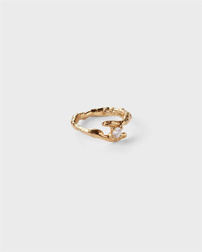 LEA HOYER MYNTHE RING SOLID GOLD 14 CT