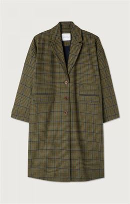 AMERICAN VINTAGE NELA17A COAT BROWN